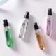 Portable dispensing bottle press perfume sample spray bottle
