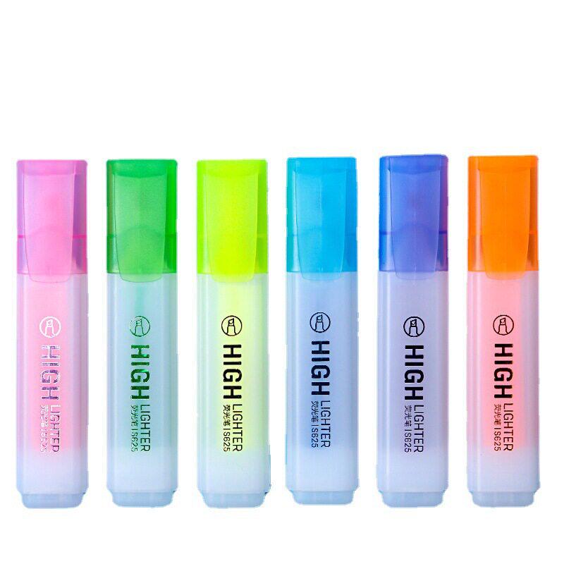 荧光笔粗头大容量高颜值彩色记号笔学生标划重点2元品速干手账笔