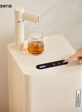 巴森吧养生即热式茶机多功能水饮机客厅下686家用置水桶触控款吧