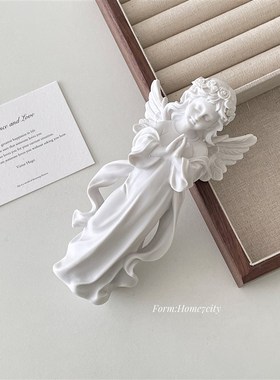 许愿天使家居小摆件精致礼物卧室装饰氛围感道具少女心雕塑复古