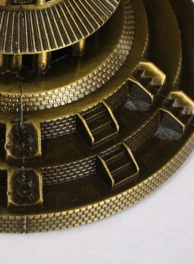 金属合金天坛古代建筑模型摆件成品客厅房间装饰摆饰节日旅游礼物