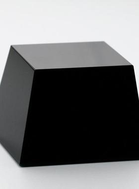 高档水晶摆件工艺品创意琉璃底座玻璃柱子公司高务礼品定制logo