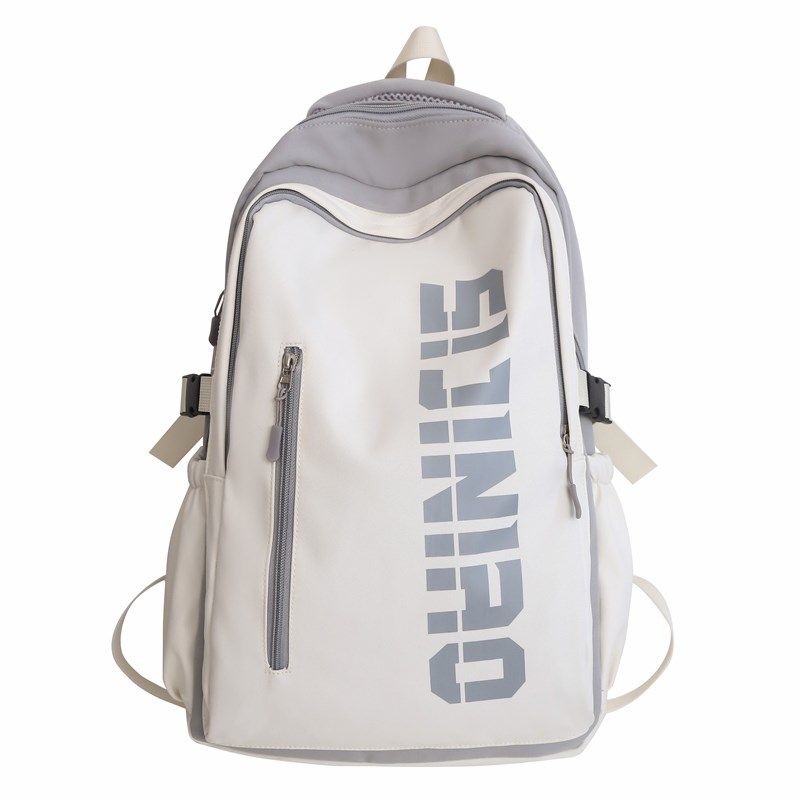 青少年书包男初中生 潮牌休闲中性风大容量双肩包宽肩带减负背包,淘宝优惠券,粉丝福利购,淘宝优惠卷