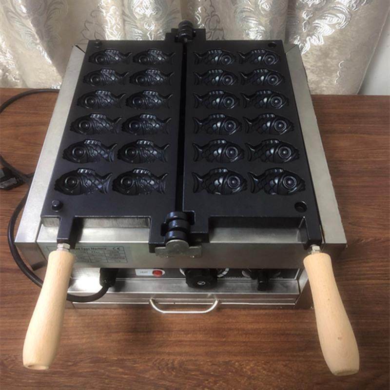 跨境热卖鲷鱼烧机器三条鱼开口冰淇淋机日式开口鱼饼机电热烤饼机,淘宝优惠券,粉丝福利购,淘宝优惠卷