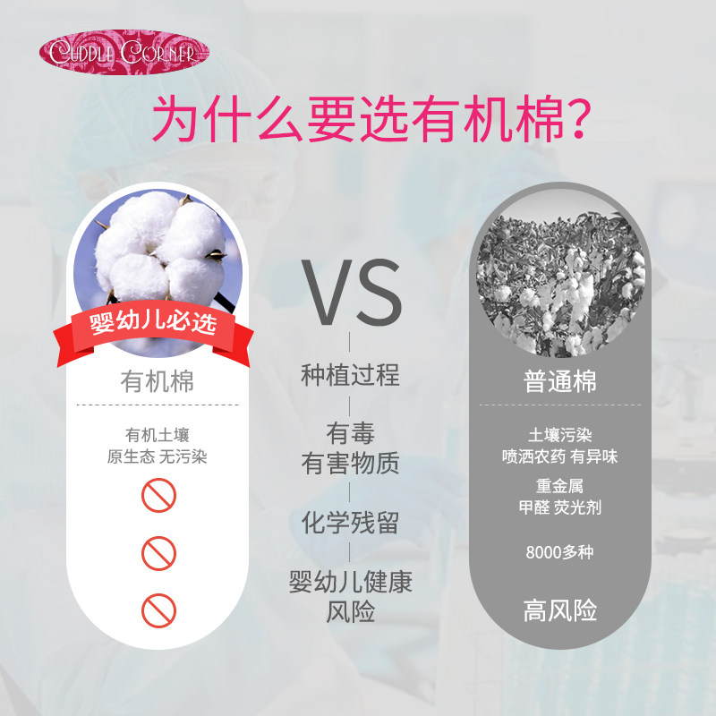 CUDDLE CORNER有机棉小熊婴幼儿安抚玩偶宝宝陪抱睡觉可入口玩具 - 图2