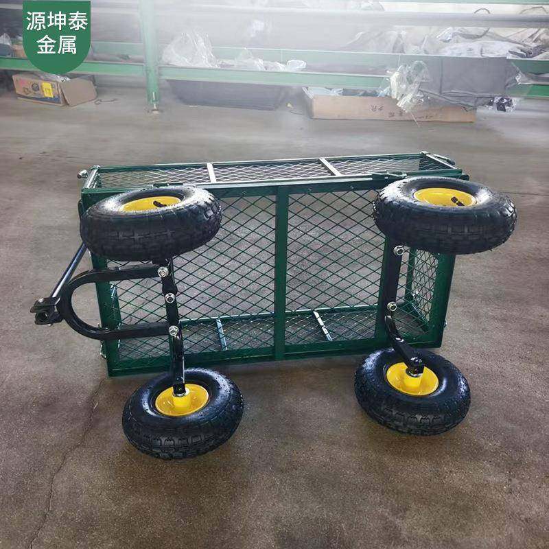 四轮网车搬运车手推工具车小号1840a牵引平板车花园拖车拉货车,淘宝优惠券,粉丝福利购,淘宝优惠卷