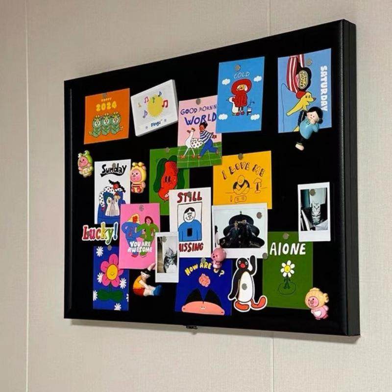 磁吸黑板电表箱遮丑神器配电箱遮挡装饰画免打孔新款冰箱贴展示板,淘宝优惠券,粉丝福利购,淘宝优惠卷