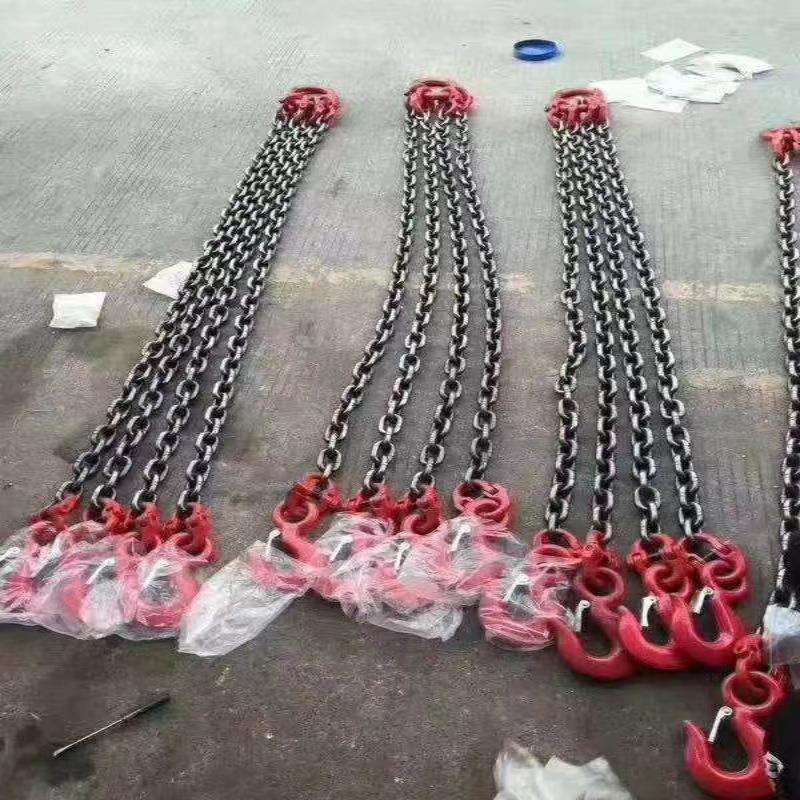 链条吊索具 G80级锰钢高强度成套圆环链条吊具单腿双腿三腿吊索具,淘宝优惠券,粉丝福利购,淘宝优惠卷