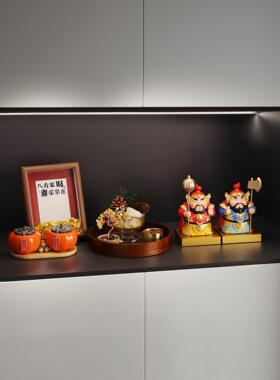 贝汉美2025新款创意门神摆件进门鞋柜入户玄关客厅新居礼物装饰品