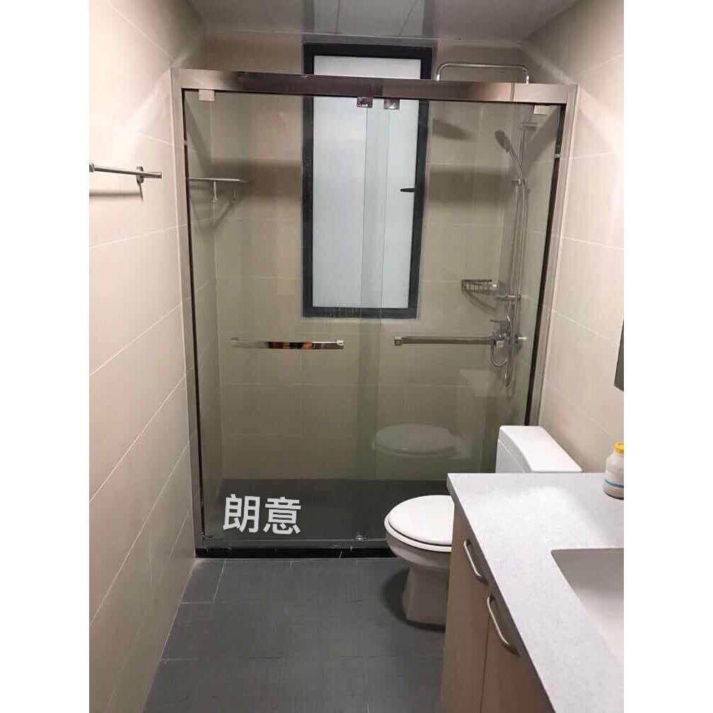 定制淋浴房一字型简易淋浴房钢化玻璃淋浴房隔断移门不锈钢淋浴房,淘宝优惠券,粉丝福利购,淘宝优惠卷