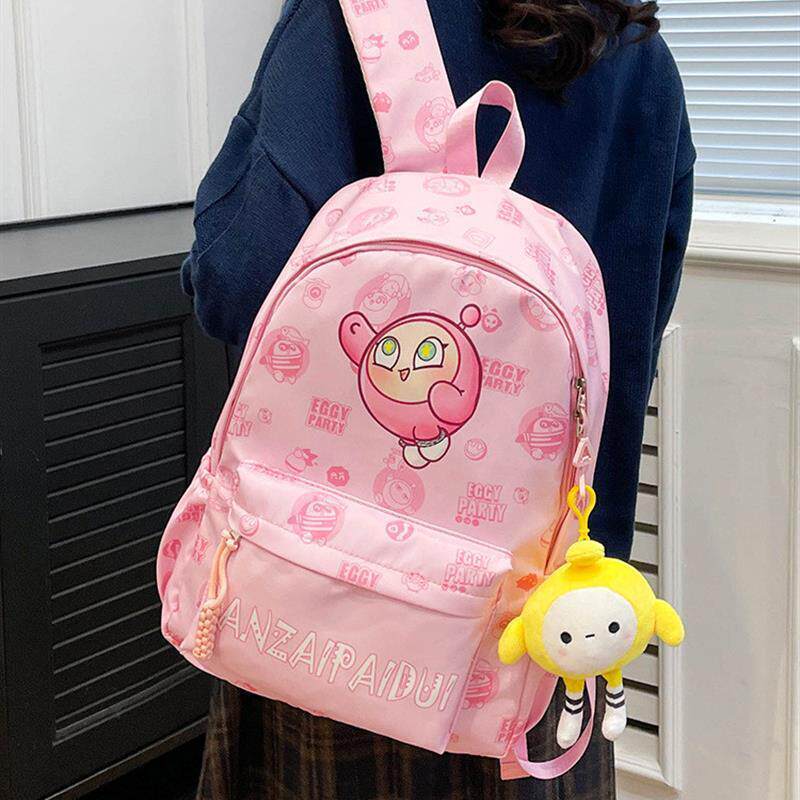 蛋仔派对书包男女儿童蛋仔双肩包中小学生轻便百搭大容量出游背包