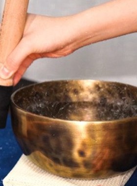 极速经典暮c鼓尼泊尔颂钵音疗纯手工铜磬佛音钵梵音钵瑜伽静心钵