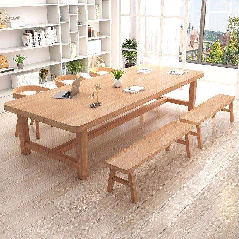 实木大书桌大桌双人桌学习桌家用客厅长桌子餐桌会议桌家用长凳,淘宝优惠券,粉丝福利购,淘宝优惠卷