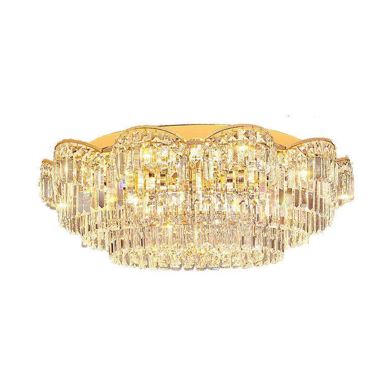 中山灯具 现代简约吸顶灯卧室灯客厅灯大气主卧灯轻奢浪漫水晶灯,淘宝优惠券,粉丝福利购,淘宝优惠卷