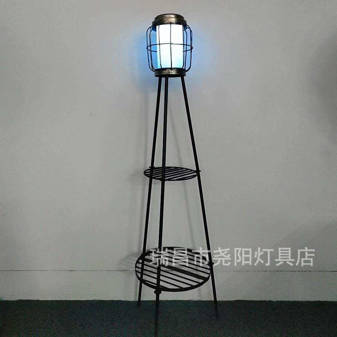 亚马逊新品太阳能双层花架灯太阳能双色多模式花架灯多功能落地灯,淘宝优惠券,粉丝福利购,淘宝优惠卷