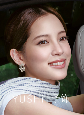 欧阳娜娜同款耳环 抽象姐妹吊坠耳钉日常百搭耳饰女时尚搞怪个性