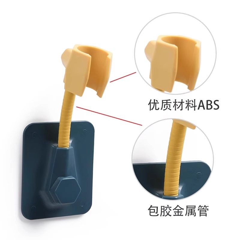 新免打孔固定淋浴喷头挂座花洒吸盘支架淋雨头浴室淋浴器配件底座,淘宝优惠券,粉丝福利购,淘宝优惠卷