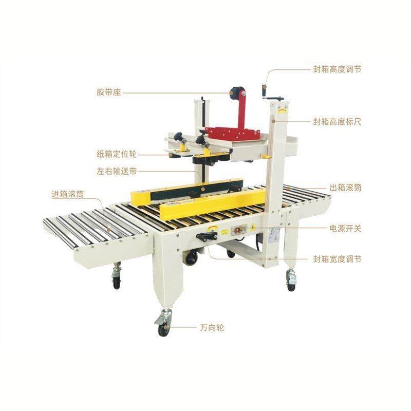 自动折盖工字型封箱机折盖一字封箱自动转向四角边封箱机工字打包,淘宝优惠券,粉丝福利购,淘宝优惠卷