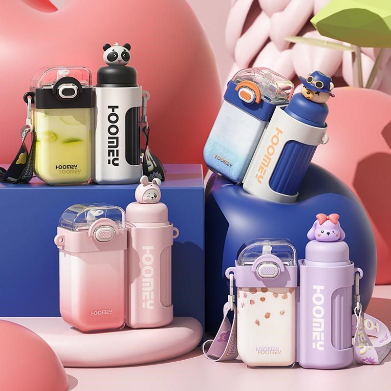 保温杯儿童食品级316不锈钢宝宝水壶男孩上学专用女生吸管水杯子,淘宝优惠券,粉丝福利购,淘宝优惠卷