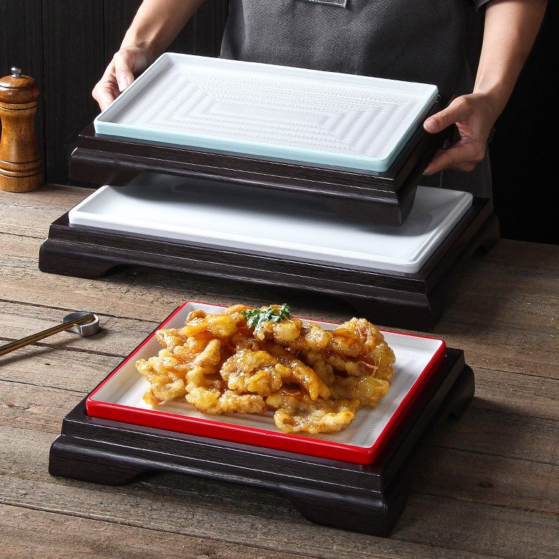 极速台德密胺酒店餐具o饭店盘子长方形商用意境菜烤鸭片皮鸭明档,淘宝优惠券,粉丝福利购,淘宝优惠卷