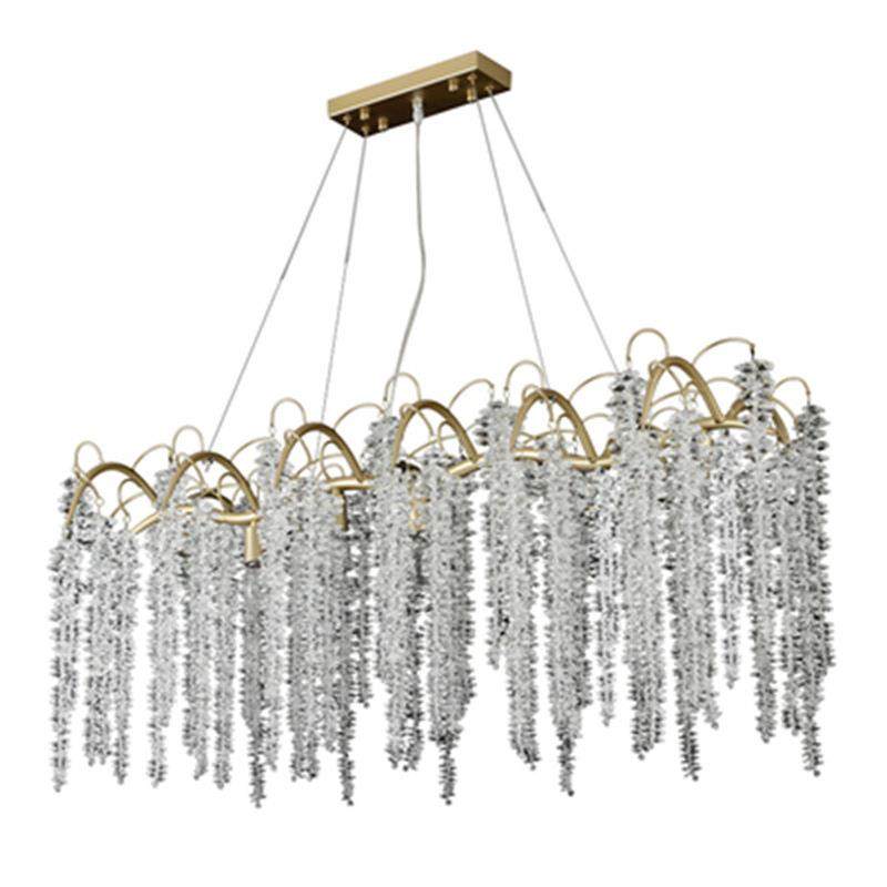 中山餐厅吊灯法式复古长方形餐桌设计感饭厅灯吧台灯流苏枝形轻奢,淘宝优惠券,粉丝福利购,淘宝优惠卷