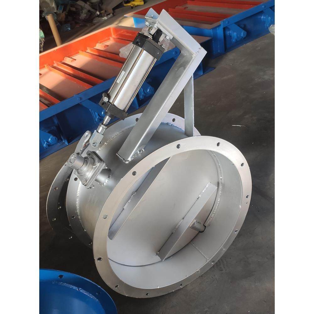 气动通风蝶阀DN500碳钢法兰式圆/方风门除尘管道调风阀烟道热风阀,淘宝优惠券,粉丝福利购,淘宝优惠卷