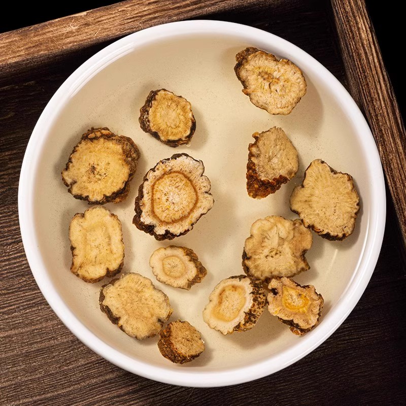 前胡中药材500g毛前胡白花前胡片前胡粉正品信前胡非野生前胡根
