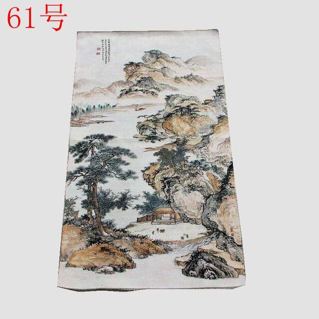 Collection of antiques, miscellaneous brocade paintings, hanging paintings, handicrafts, Suzhou embroidery paintings, home decorations, pendants