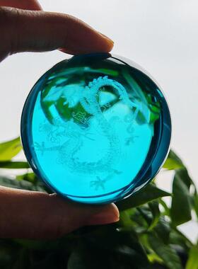 灵珠和魔丸水晶球哪吒魔童周边敖丙同款小夜灯 水晶球 手办模型