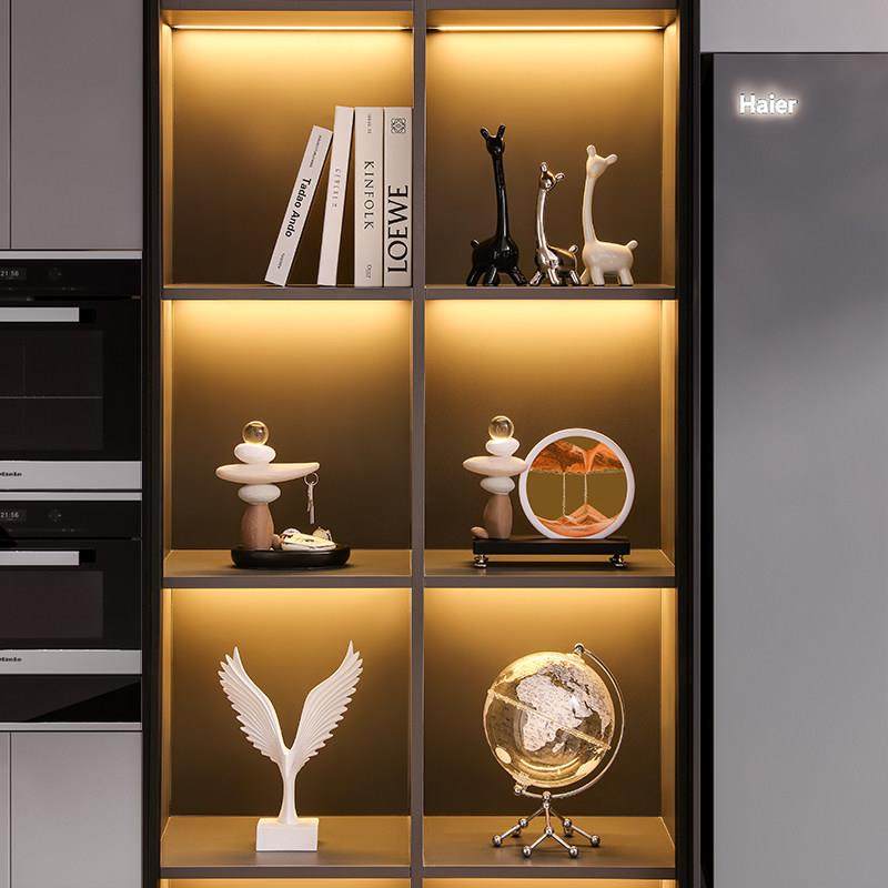 时来运转流沙画 画摆件客厅电视柜玄关酒柜轻奢高档装饰办公室工,淘宝优惠券,粉丝福利购,淘宝优惠卷