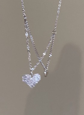 爱心链条手链女生闺蜜手链女夏简约手链女2022年新款潮小众设计感