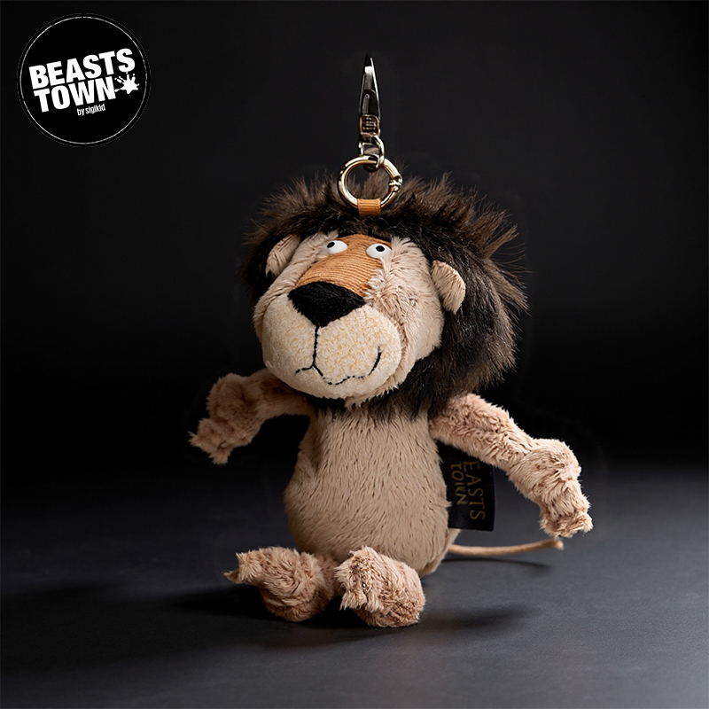 【7月新品】Beaststown 小狮子挂件毛绒玩具包包挂偶挂饰钥匙扣