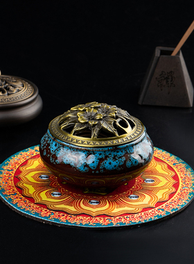 新品开运方圆供垫佛堂拜佛供奉佛像香薰炉神龛底垫W跪垫地垫打坐