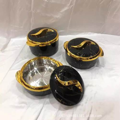 Food Warmer厂家直销3PCS保温盒 1500ML,2000ML,2500ML热销非洲 - 图2