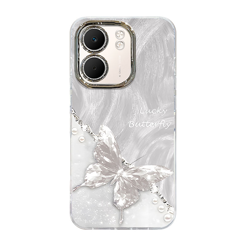 适用OPPOA5X手机壳A3i幸运蝴蝶A2Pro个性创意A1高级感OPPO新款A97少女心A93手链A58镜头膜A57全包防摔A55外壳 - 图3