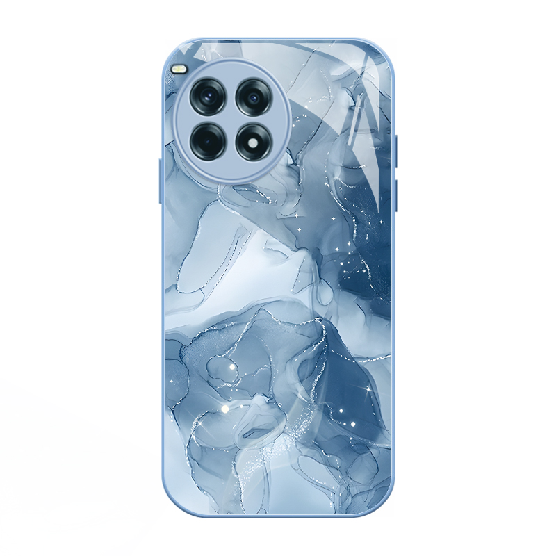 适用一加ace3pro手机壳新款acepro晕染水彩oneplus防摔ace2可爱女网红ace2v小众9R金属玻璃12高级11镜头全包