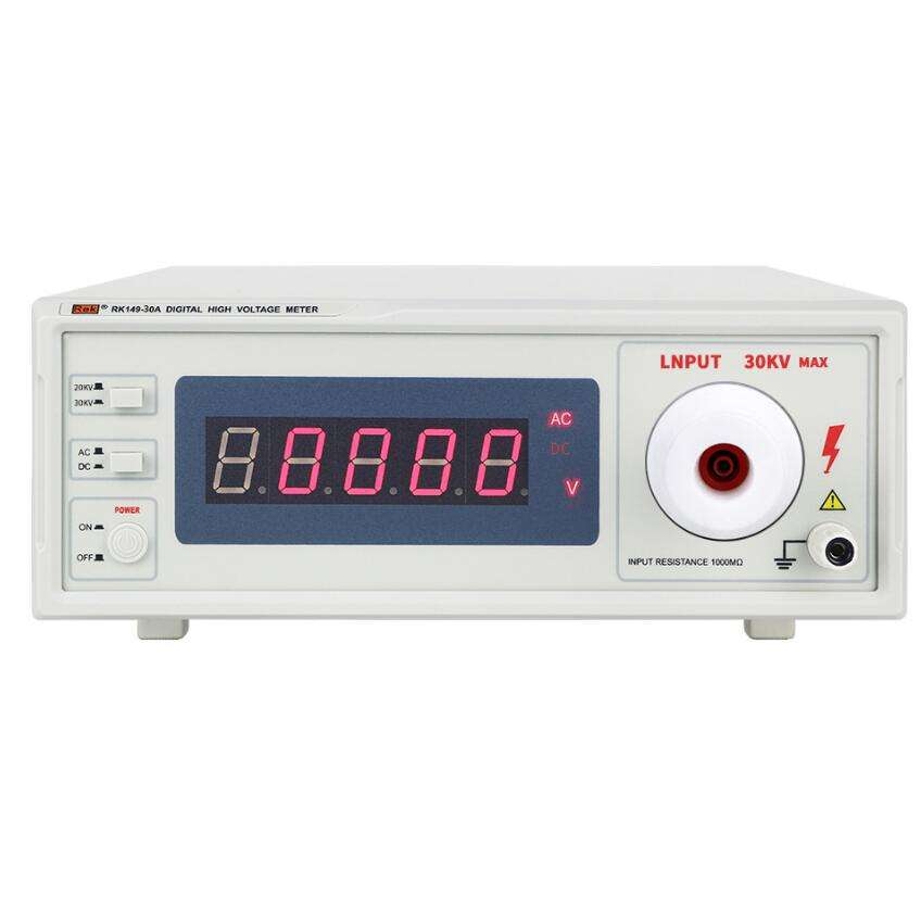 美瑞克高压数字表 RK149-10A耐压校准测量直流电压极性脉冲高压台 - 图0