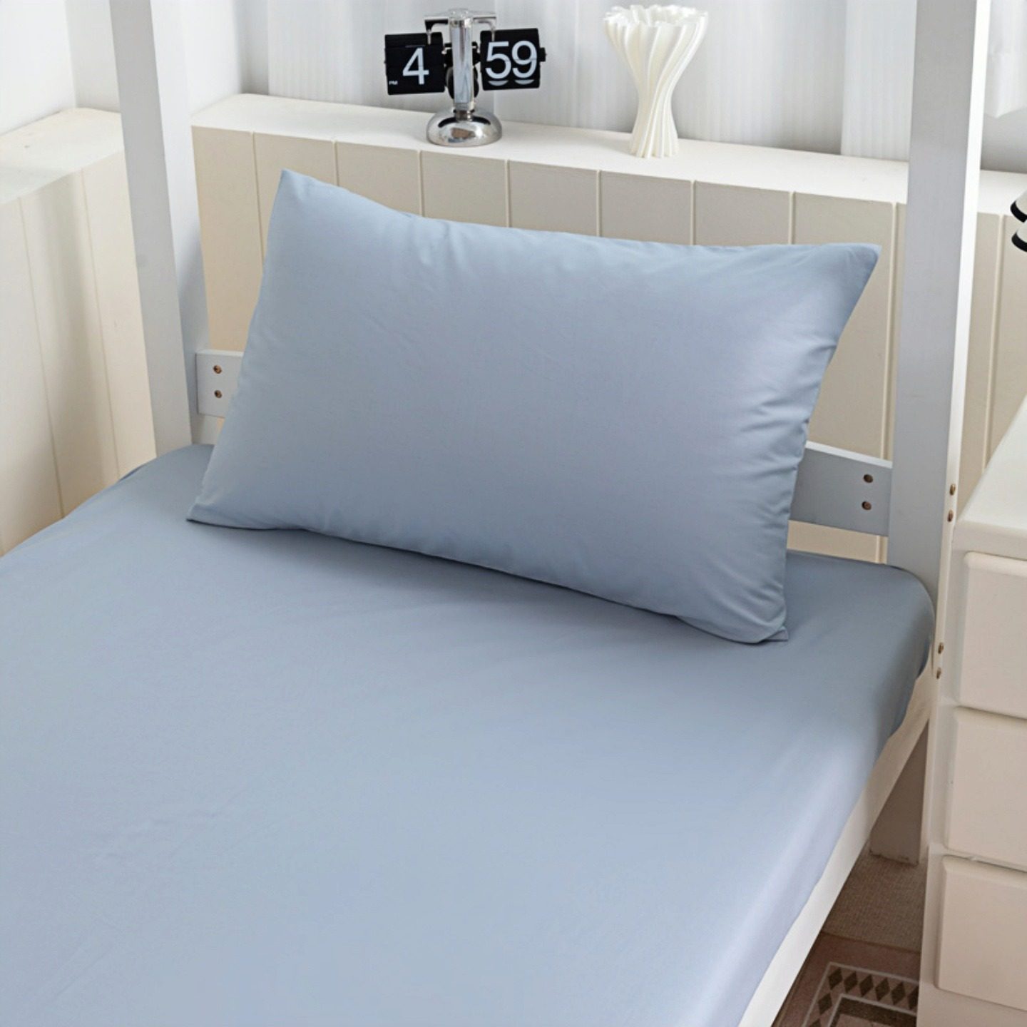 2025新款全棉学生宿舍床单三件套简约全棉单人床上用品床笠床垫套,淘宝优惠券,粉丝福利购,淘宝优惠卷