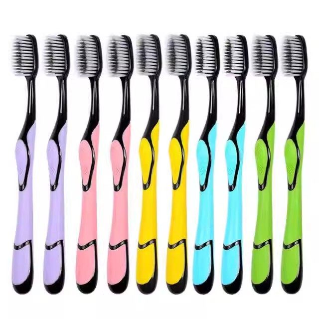 成人软毛竹炭牙刷家用牙刷竹炭抑菌男女成人款牙刷刷牙漱口杯,淘宝优惠券,粉丝福利购,淘宝优惠卷