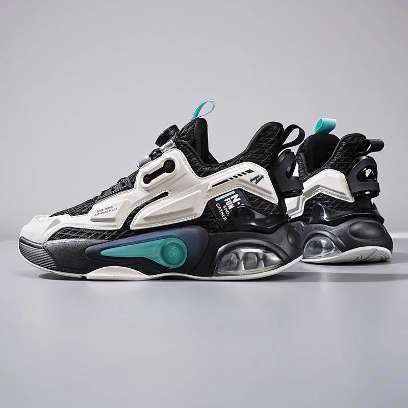 运动鞋男2026新款时尚潮流透气减震气垫跑步鞋男初中生学生青少年,淘宝优惠券,粉丝福利购,淘宝优惠卷