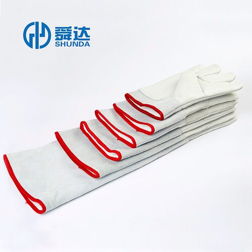 舜达防冻手套耐低温棉液氮LNG石化加气站实验干冰灭火器加厚牛皮 - 图3
