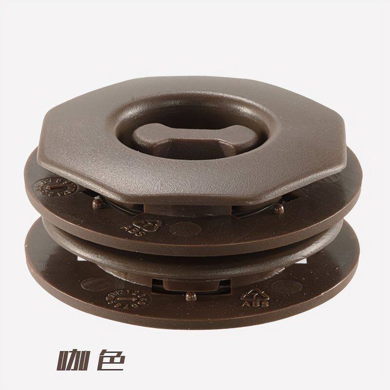 Car double-layer mat anti-slip buckle, car floor mat fixed buckle, knob carpet buckle wire ring removal button