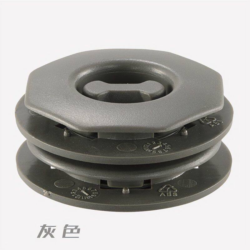Car double-layer mat anti-slip buckle, car floor mat fixed buckle, knob carpet buckle wire ring removal button
