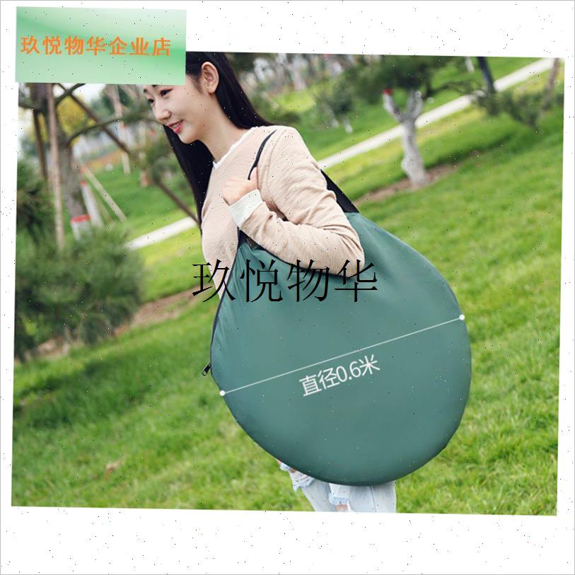 户外淋浴洗澡帐篷加厚便携防透光换衣洗浴O罩露营农村移动厕所更, - 图2