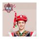 Yi, Zhuang, Dai, Wa, Miao, ethnic minorities plus M thick double-layer men's performance hat and headwear