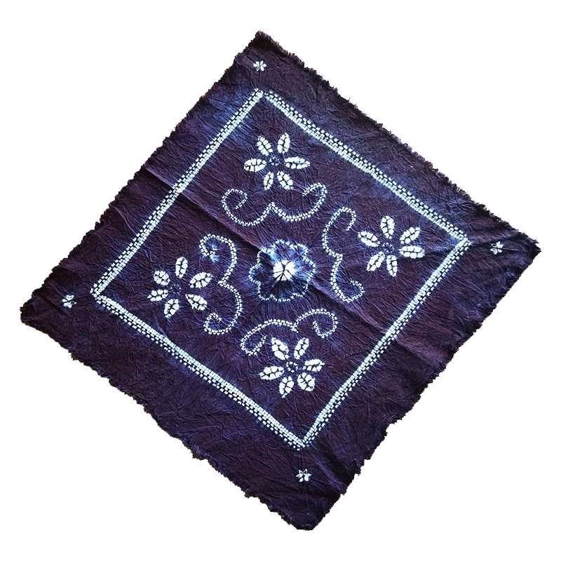 云南特色工艺品大理周城纯手工白族扎染J方小巾头巾装饰盖布三新,淘宝优惠券,粉丝福利购,淘宝优惠卷