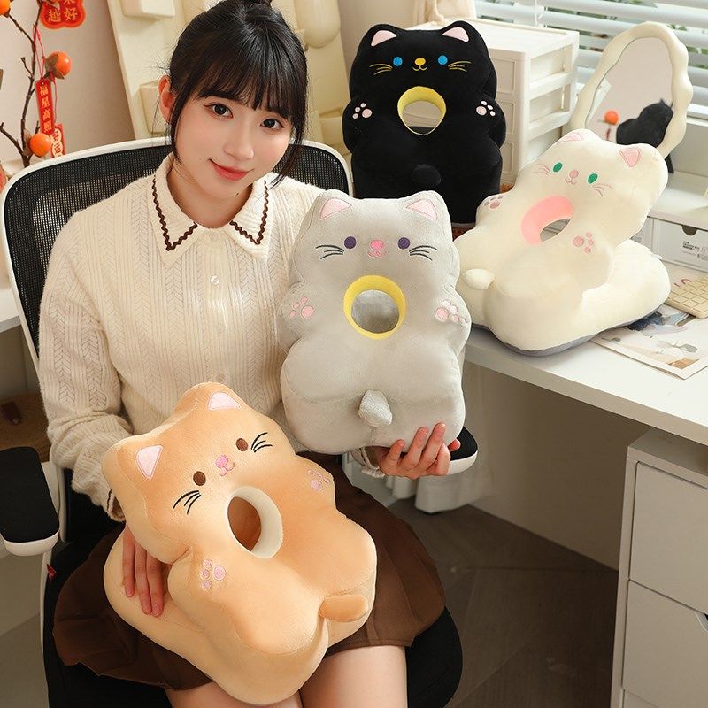 猫咪午睡枕趴睡枕小学生儿童桌子上午休枕头睡觉抱枕W学校夏季神,淘宝优惠券,粉丝福利购,淘宝优惠卷