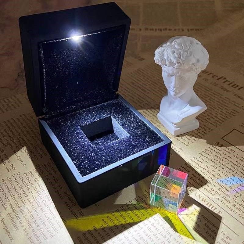 太阳捕手晶体光之立n方体棱光镜阳光扑手卧室七彩水晶摆件创意礼,淘宝优惠券,粉丝福利购,淘宝优惠卷
