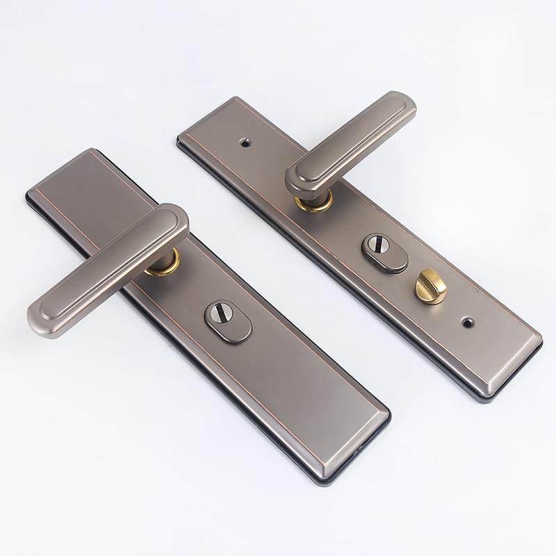 多功能不锈钢双拉簧防盗门拉手别墅卧室家用机械门锁门把手,淘宝优惠券,粉丝福利购,淘宝优惠卷