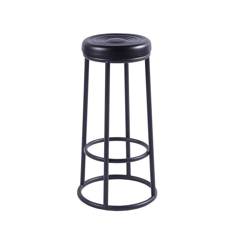 高脚椅 吧台凳 酒吧前台加高凳子圆高凳钢筋凳彩色皮面凳家用酒店,淘宝优惠券,粉丝福利购,淘宝优惠卷